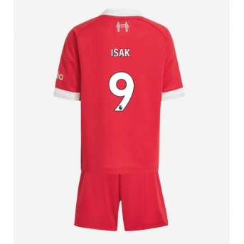 Billige Fotballdrakt Liverpool Alexander Isak #9 Replika Hjemmedraktsett Barn 2025-26 Kortermet (med bukser)